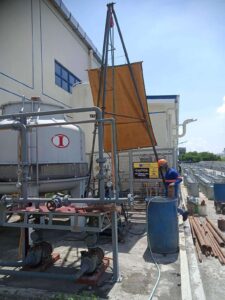 Soil Testing for an Overhead Nitrogen Gas Tank for a Tranformer Manufacturer in Batangas